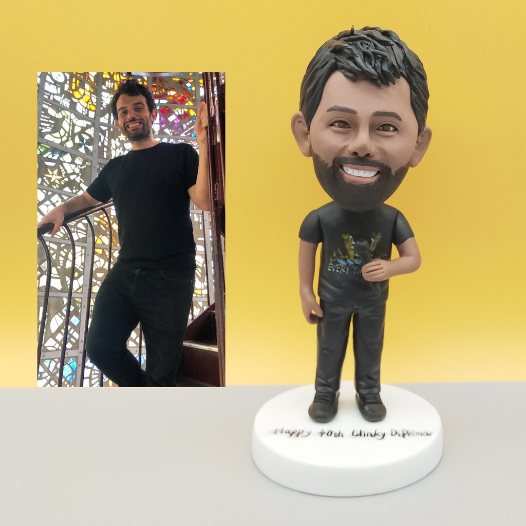 Personalized Bobbleheads Personalized Birthday Bobbleheads Etsy