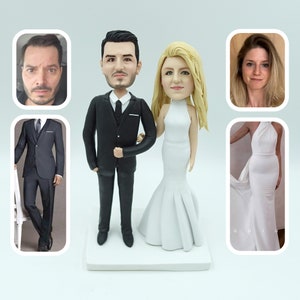 Bobbleheady na zamówienie na ślub, prezenty z bobbleheadami na rocznicę, prezenty z bobbleheadami na ślub, prezenty z okazji rocznicy Walentynek dla par