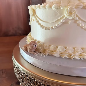 Personalized Dog Wedding Cake, Wedding Cake Toppers, Dog Wedding Cake Toppers, Pet Birthday Cake, Animal Cake