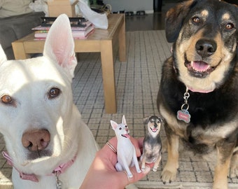 Adorno personalizado para tarta de boda de perro, mascota de aniversario, figuras de perro, adorno para tarta de mascota, cumpleaños de mascotas, adorno para tarta de gato, cumpleaños de perro