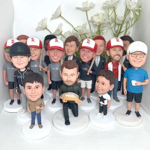 Personalized custom bobbleheads, custom 3D statues, custom bobbleheads, bobbleheads made from photos, anniversary gifts, birthday gifts
