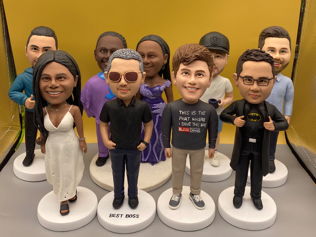 Handmade Custom Bobbleheads, Dolls, Custom 3D Bobbleheads, Boy Dolls