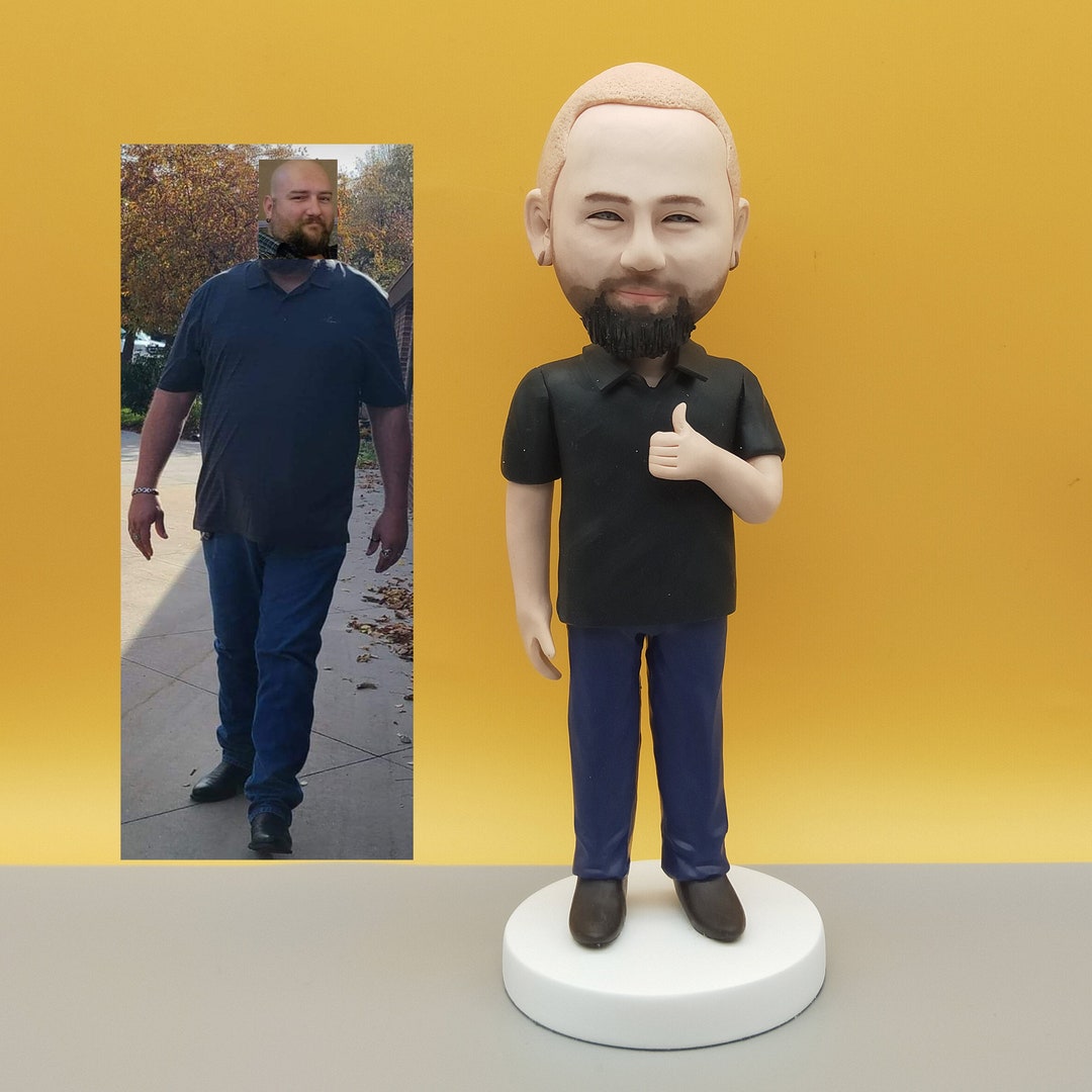 Personalized Bobbleheads Personalized Gifts for Him Romantic Etsy