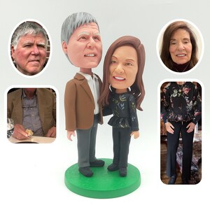 Custom bobbleheads,personalized bobbleheads for couples,custom bobbleheads for parents,wedding anniversary gifts for couples,unique gifts