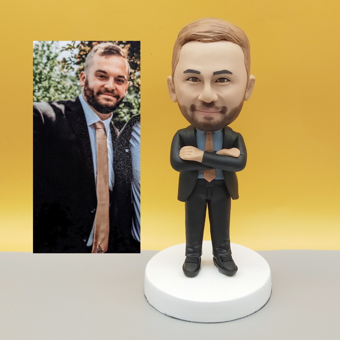 Custom Bobbleheadsman Bobble Head Custom Personalized Etsy