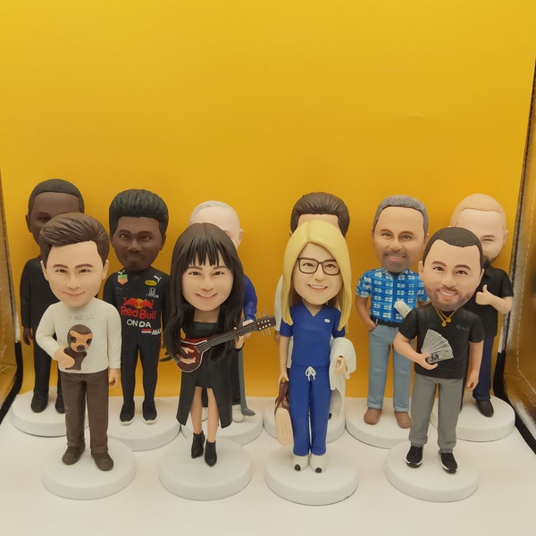 Personalized Bobbleheads, Make Your Own Bobblehead, Personalized Action Figure Of Yourself, Custom Bobbleheads That Look Like You