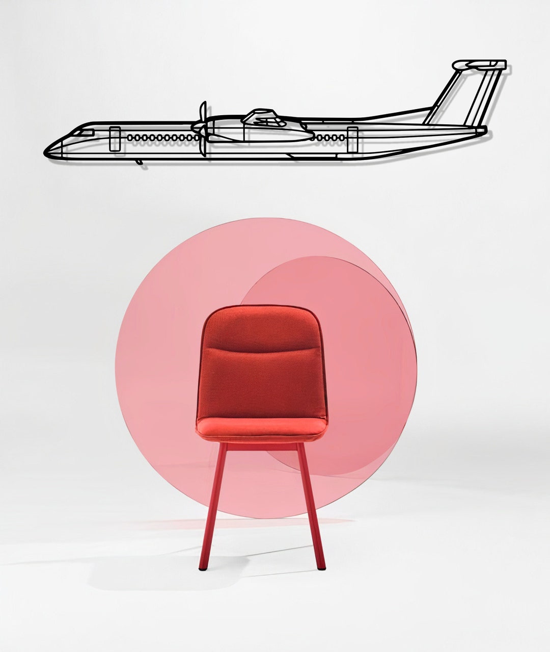 Bombardier Dash 8 Q400 Aircraft Metal Wall Decor Gifts Etsy