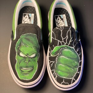 Vans store shoes hulk
