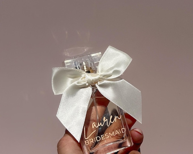 30ml Signature Engraved Perfume Hand Made Gift for Her