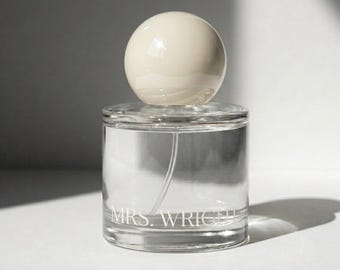 Personalized 50ml Perfume – Custom Etched/ Engraved Keepsake