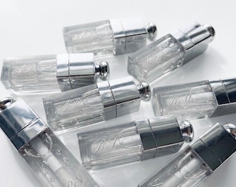 Personalised Engraved Lip Oil – Hydrating Lip Care, Bridesmaid Gifts/ Bridesmaid Proposal, Bachelorette Favours - 5 for 80 Dollars!!