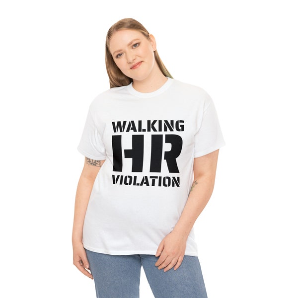 Walking HR Violación T Shirt