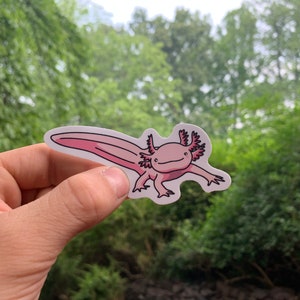 Adorable Axolotl Sticker | Axolotl Stickers | Waterproof, Vinyl and Dishwasher Safe | Laptop, Water bottle, Hydro Flask, Tumbler Decal