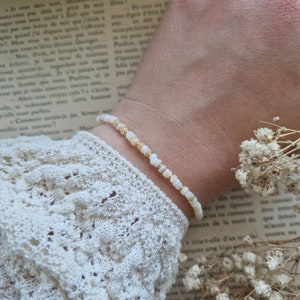 Shell bracelet made of stainless steel | Gift for her | Ocean shell bracelet