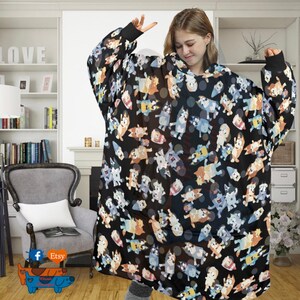 Bluey Snuggie Etsy