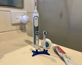 Electric Toothbrush Head Holder | 3D Printed Toothbrush Holder | Oral B Braun Toothbrush Head Holder