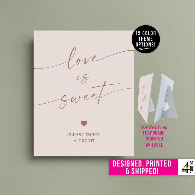 Love is Sweet Banner - Etsy