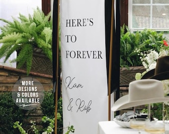 Fabric Wedding Sign, Fabric Sign for Wedding, Fabric Wedding Welcome Sign, Fabric Engagement Sign, Fabric Bridal Shower Sign, Fabric Sign