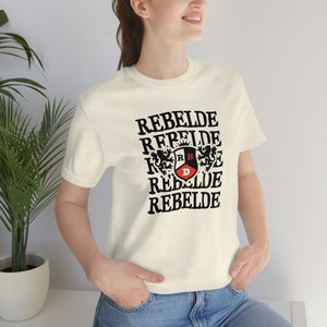 Rebelde Unisex Short Sleeve Tee, Yo Soy Rebelde Tour Shirt, 2023 RBD Tour Shirt