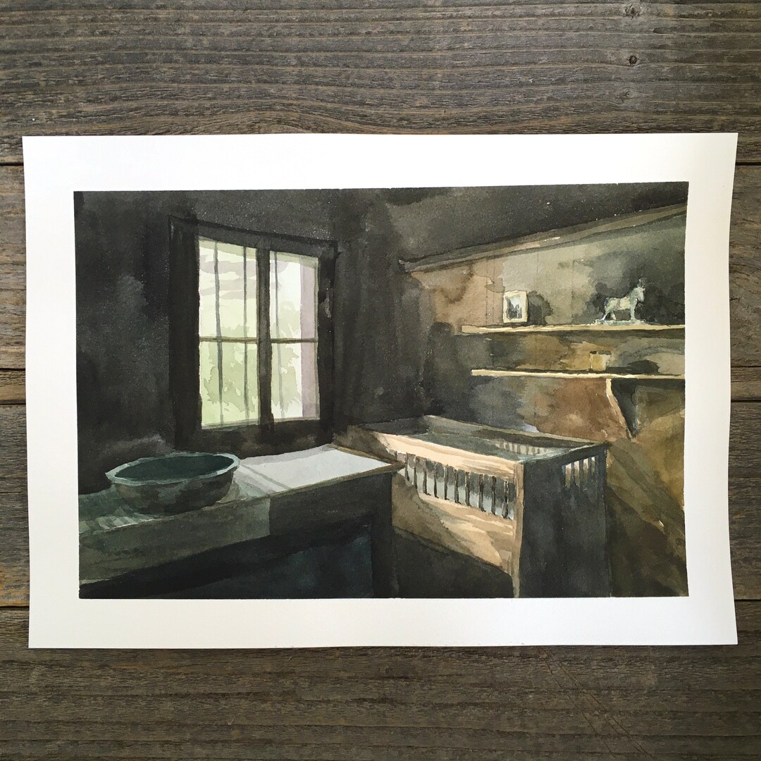 Watercolor Art - 9"x12" - Interior - One of a Kind - Painted With ...