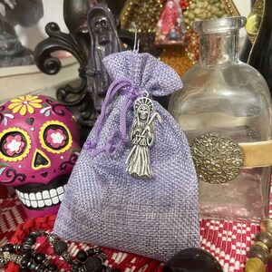 Santa Muerte Better Sleep Gris Gris Bag