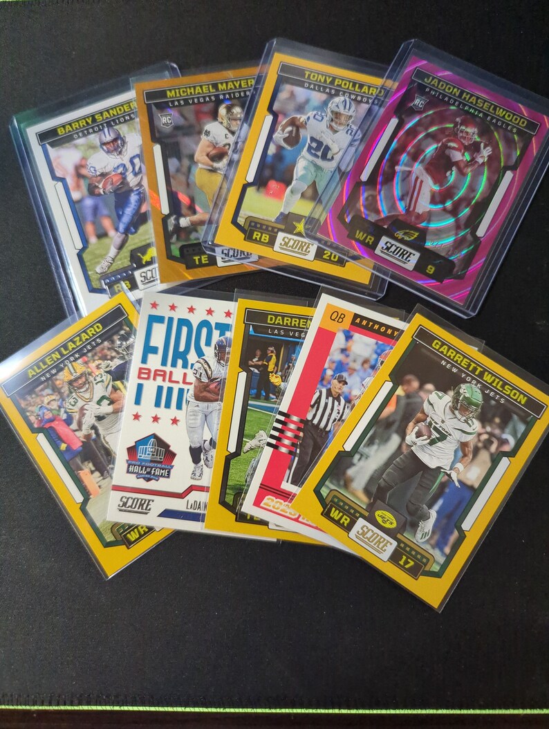 2023 Panini NFL Card Packs 20random Cards 5 Hits unsealed Etsy
