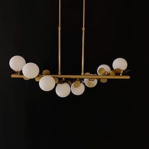 Dining table, Modern dining table, Model chandelier, Rectangular chandelier, Living room chandelier, Design light, Manufactured chandelier