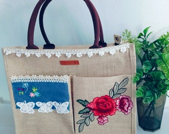 Burlap bag