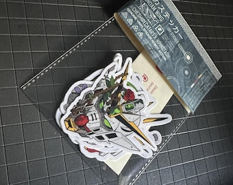 Gundam Wing Floral Five Sticker Pack