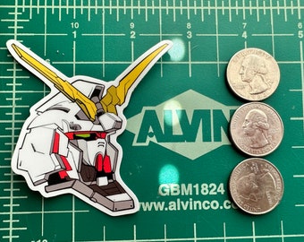 Gundam Unicorn 3" Vinyl Sticker