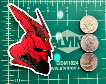 Sazabi 3" Vinyl Sticker