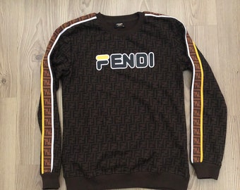 Fendi Sweatshirt - Etsy Canada