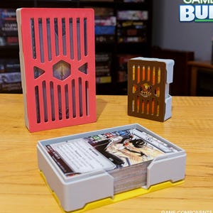 Single Card Buddy - Custom card storage with lid for board games and card games (Game Box Buddy)