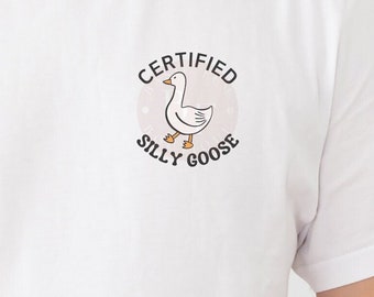 Silly Goose SVG File, Funny Meme, Cricut Design (Digital Download)