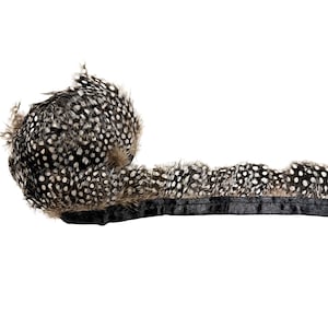 Guinea Fowl Plumage Feather Trim - 2 & 10 yard strands