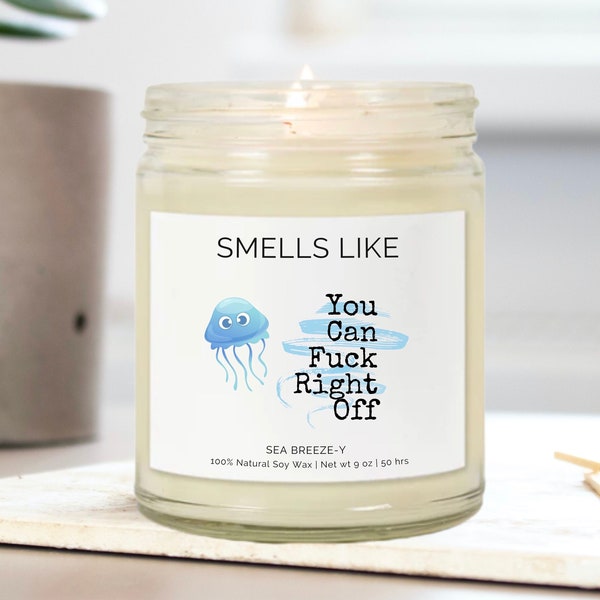 Inappropriate Candle Etsy