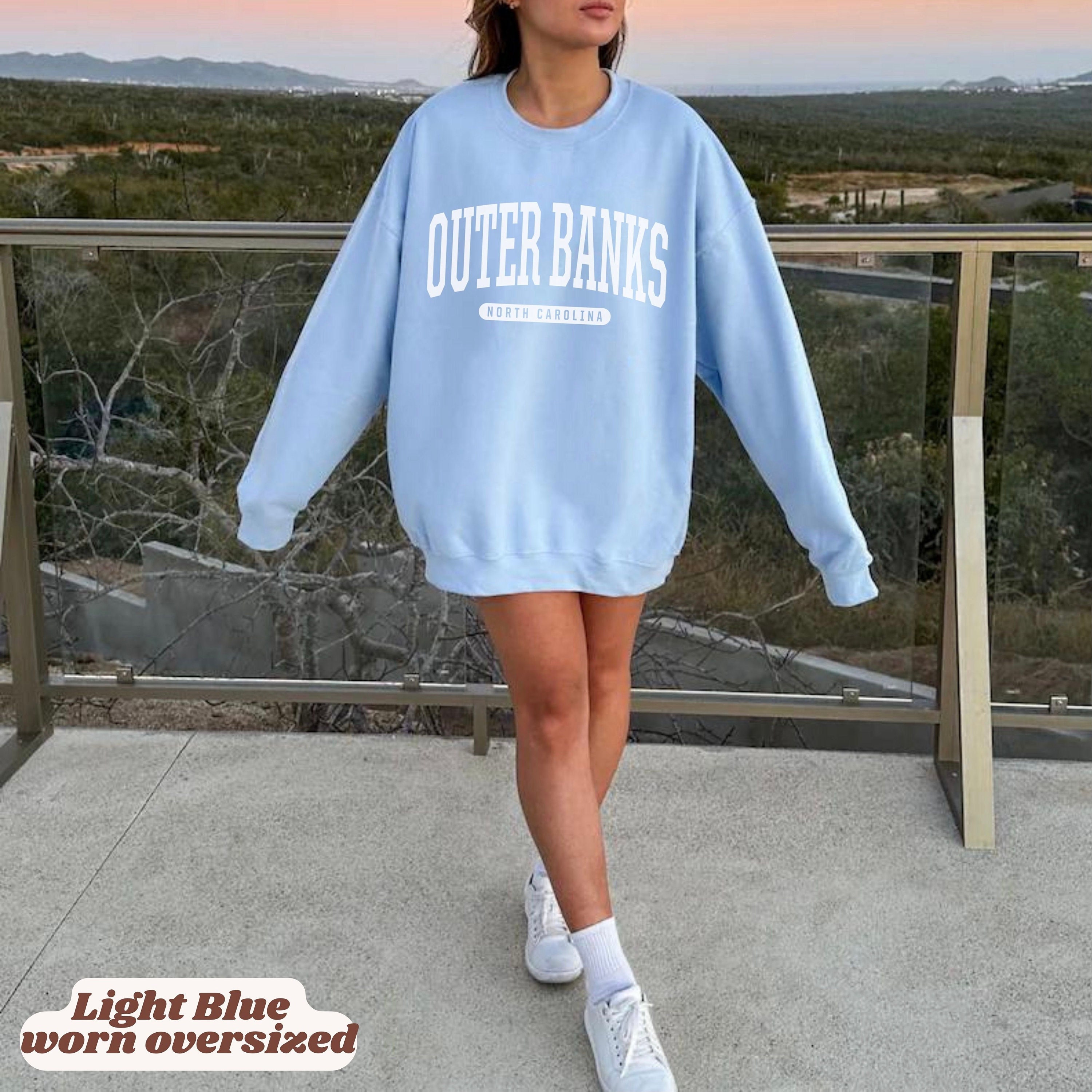 Light blue carolina sweatshirt sales