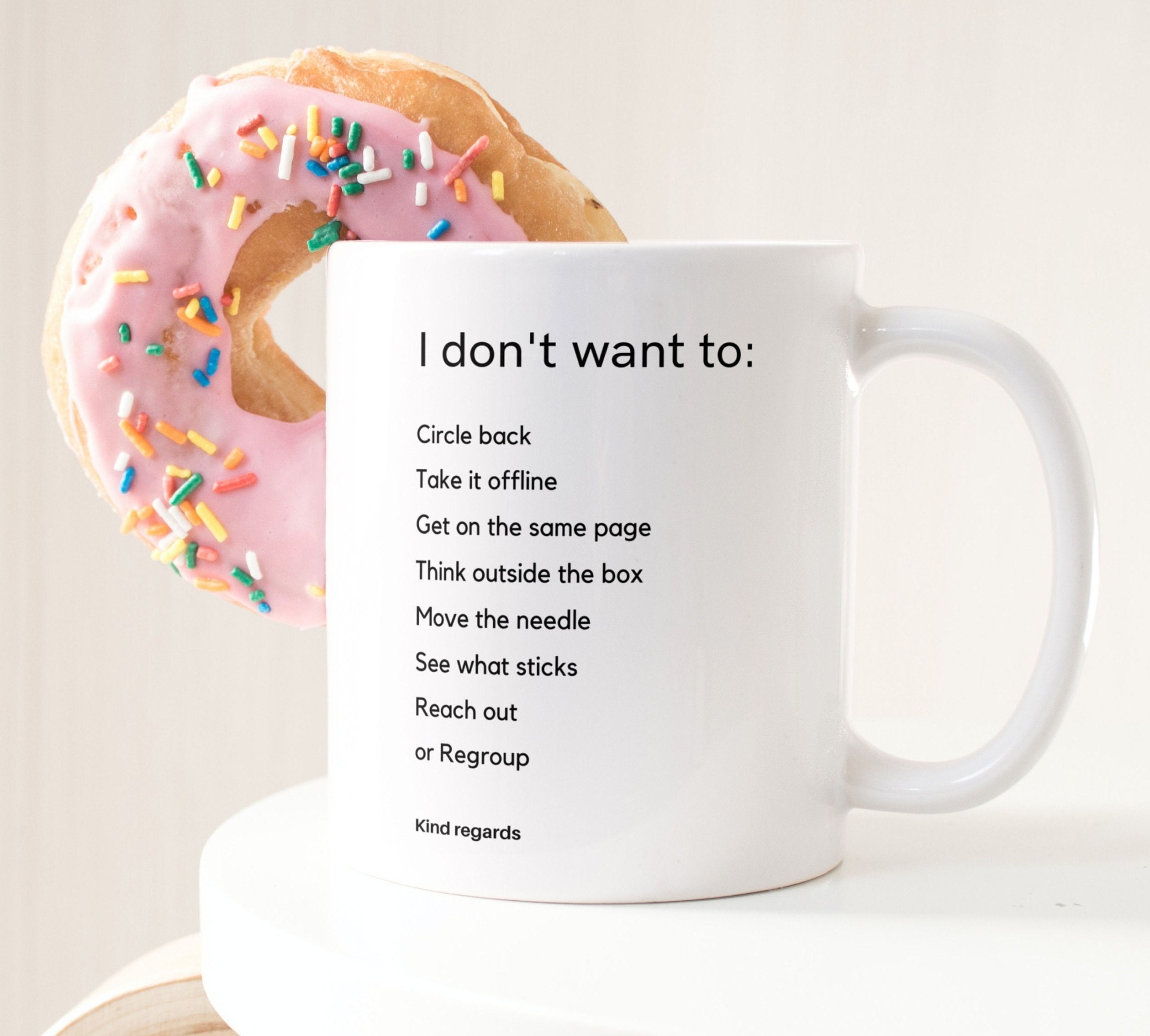 CORPORATE LINGO Mug Funny Work Mug Office Mug Email Lingo Coffee Mug