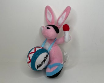 1997 Energizer Bunny Plushie New Collectible 90s Toy Vintage Pastel Stuffed Animals Gift Cute Kawaii Beanie Babies Baby Easter Mascot Etsy Ireland