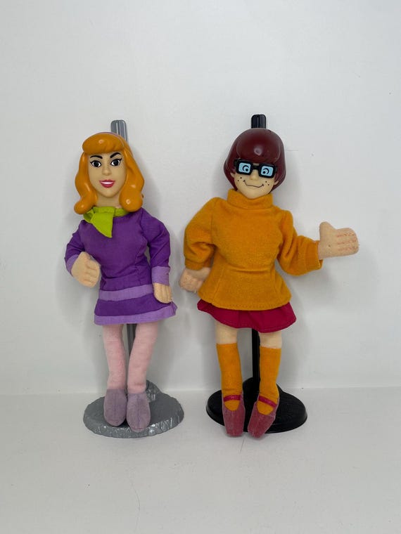 Vintage Scooby Doo Daphne Velma Plush Doll Etsy