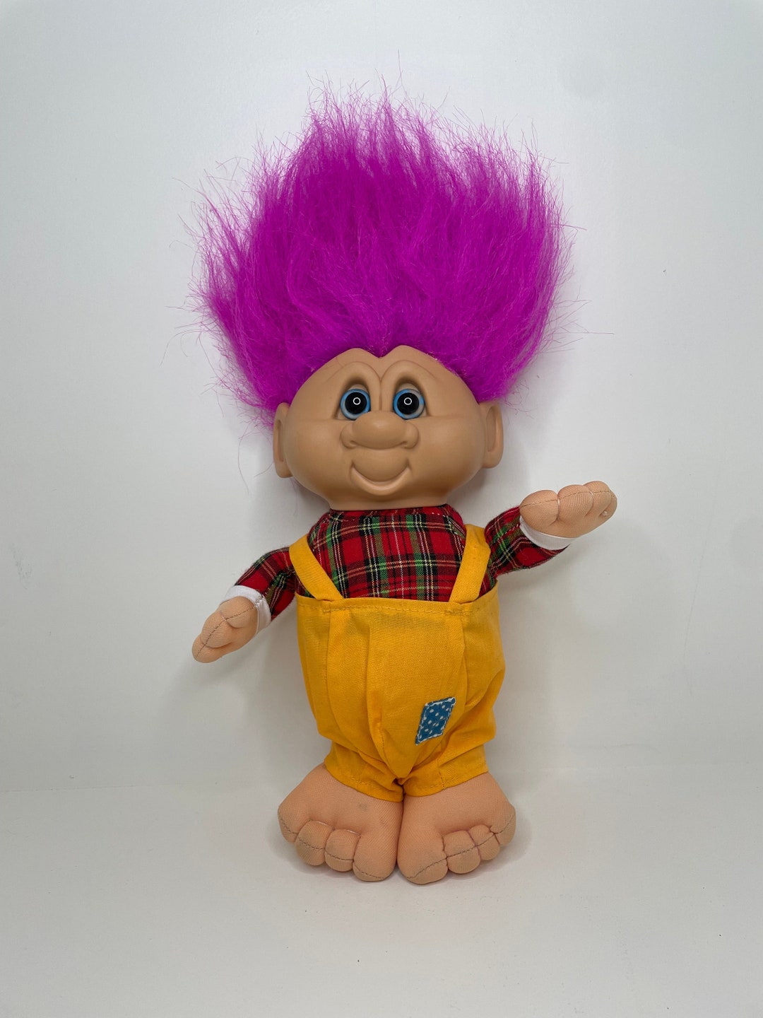 Vintage Troll Plush Doll Etsy