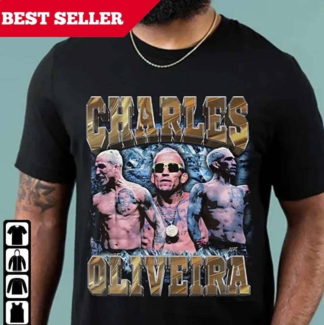 Discover Charles Oliveira Vintage Shirt, Do Bronx 90s T-Shirt, Do Bronx