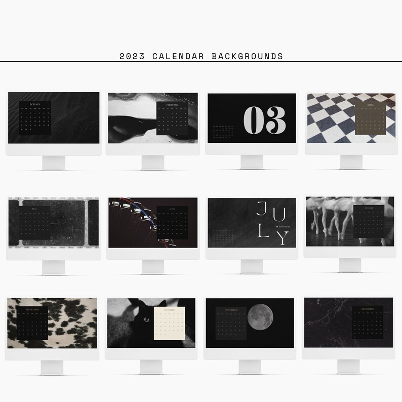 Digital Desktop Organizer Mac Desktop Organizer Computer Etsy