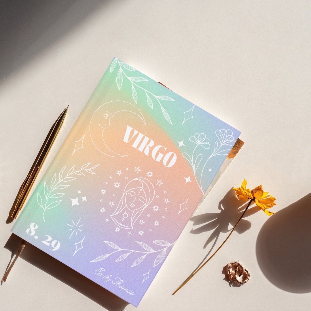 Zodiac Virgo Birthday Virgo Virgo Zodiac Custom Zodiac Zodiac Journal