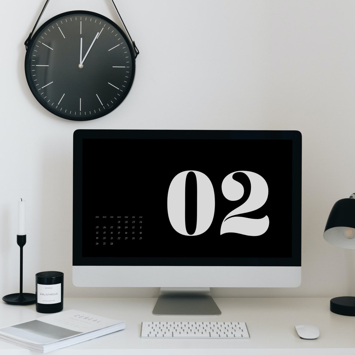 Digital Desktop Organizer Mac Desktop Organizer Computer Etsy