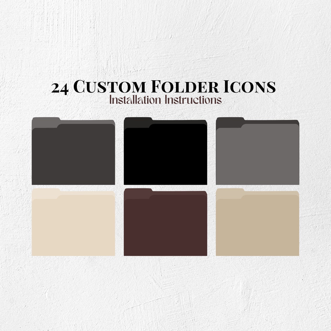 Digital Desktop Organizer Mac Desktop Organizer Computer Etsy