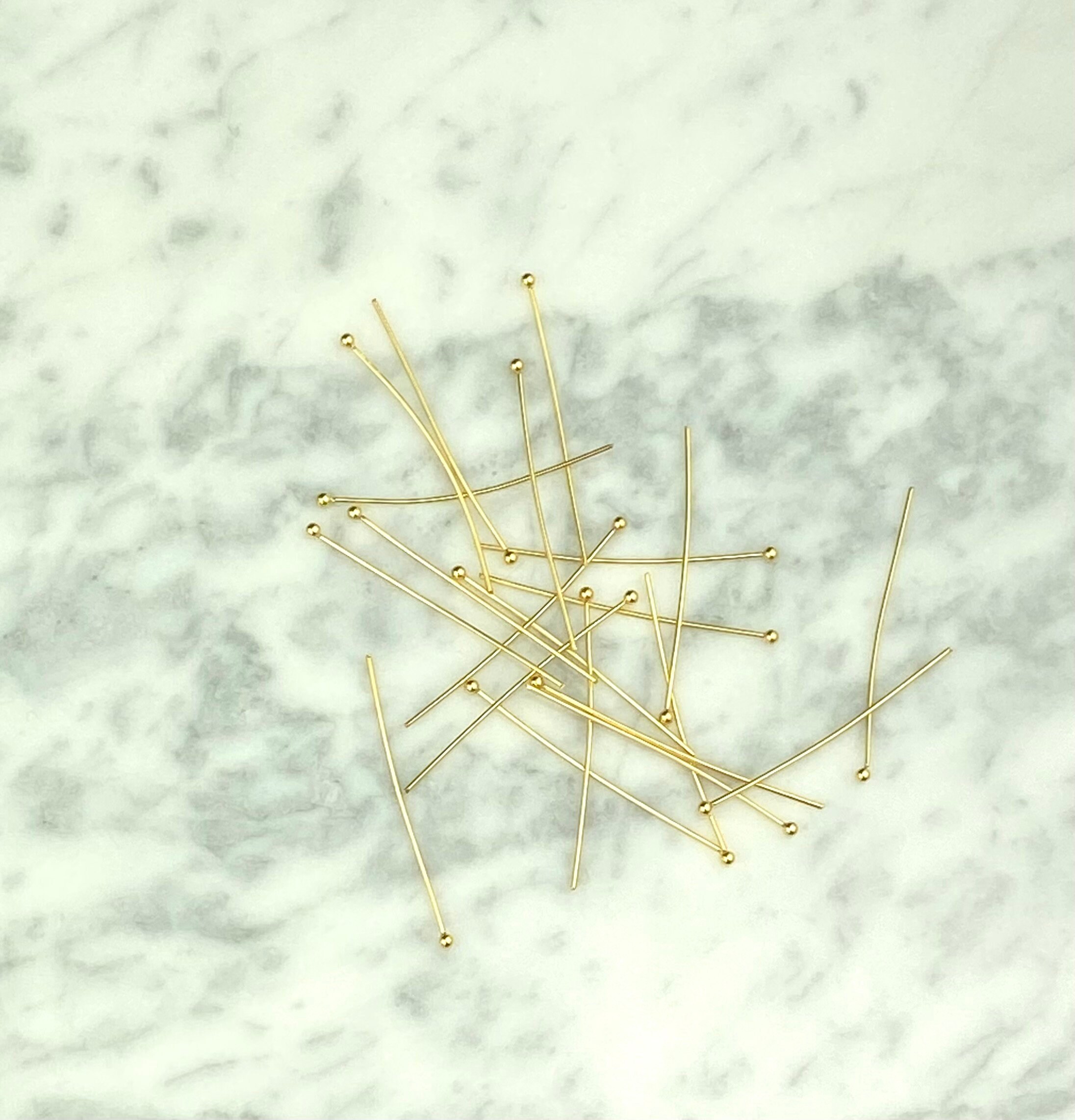 TOAOB 200 Stück Kugelkopfnadeln Aus Edelstahl - 60mm Für Schmuckherstellung & Basteln