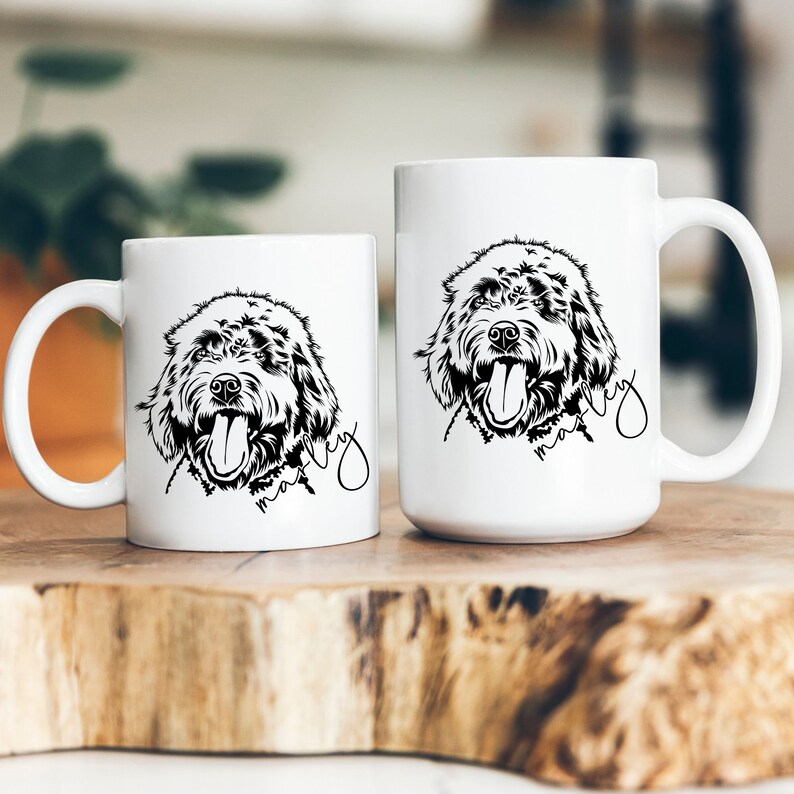 Goldendoodle Coffee Cup, Doodle Lover, Dog Lover, Dog Mom, Retriever Coffee Cup, Mom Shirt, Cute