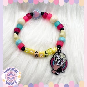 Pulsera Kandi / Charlie / Hazbin Hotel / Kandi / Cuentas