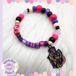 Pulsera Kandi / Sir Pentious / Hazbin Hotel / Kandi / Cuentas